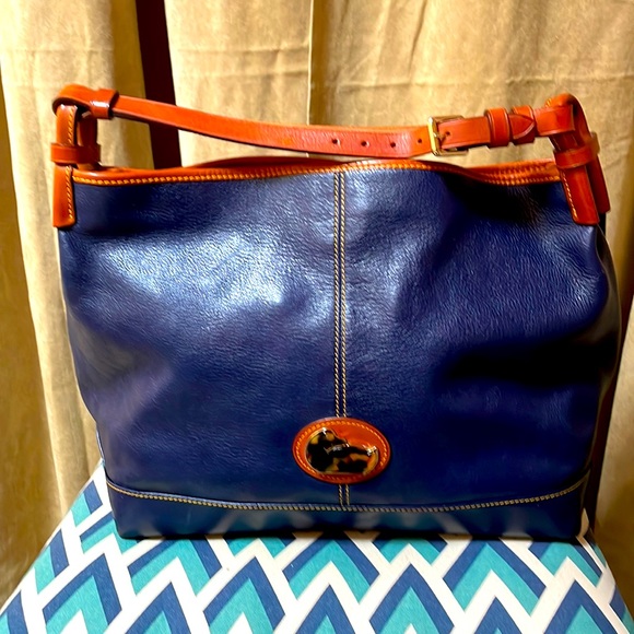 Dooney & Bourke Handbags - Dark blue Dooney And Bourke leather handbag